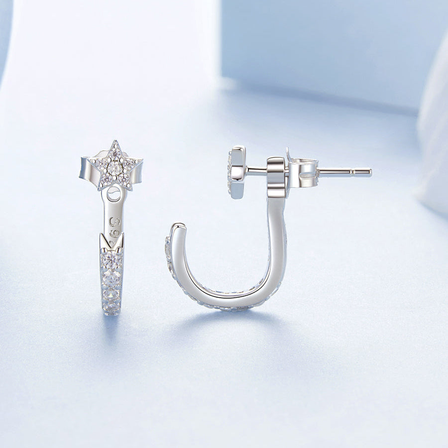 Valoré Meteor Star Stud Earrings