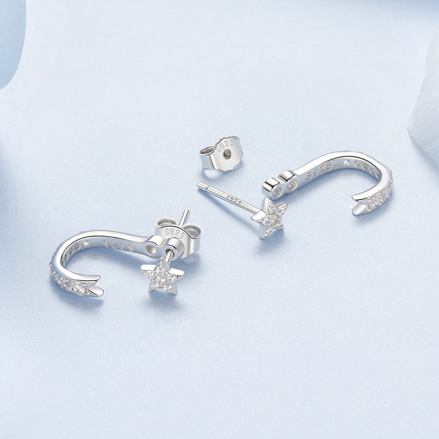 Valoré Meteor Star Stud Earrings