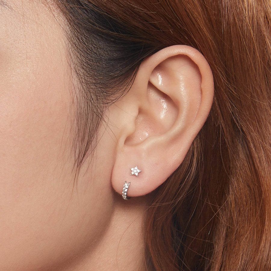 Valoré Meteor Star Stud Earrings