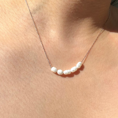 Valoré 5 Freshwater Pearl Choker Necklace