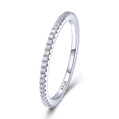 Valoré CZ Eternity Stackable Ring