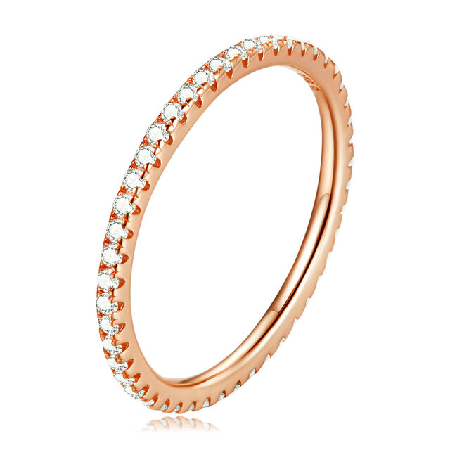 Valoré CZ Eternity Stackable Ring