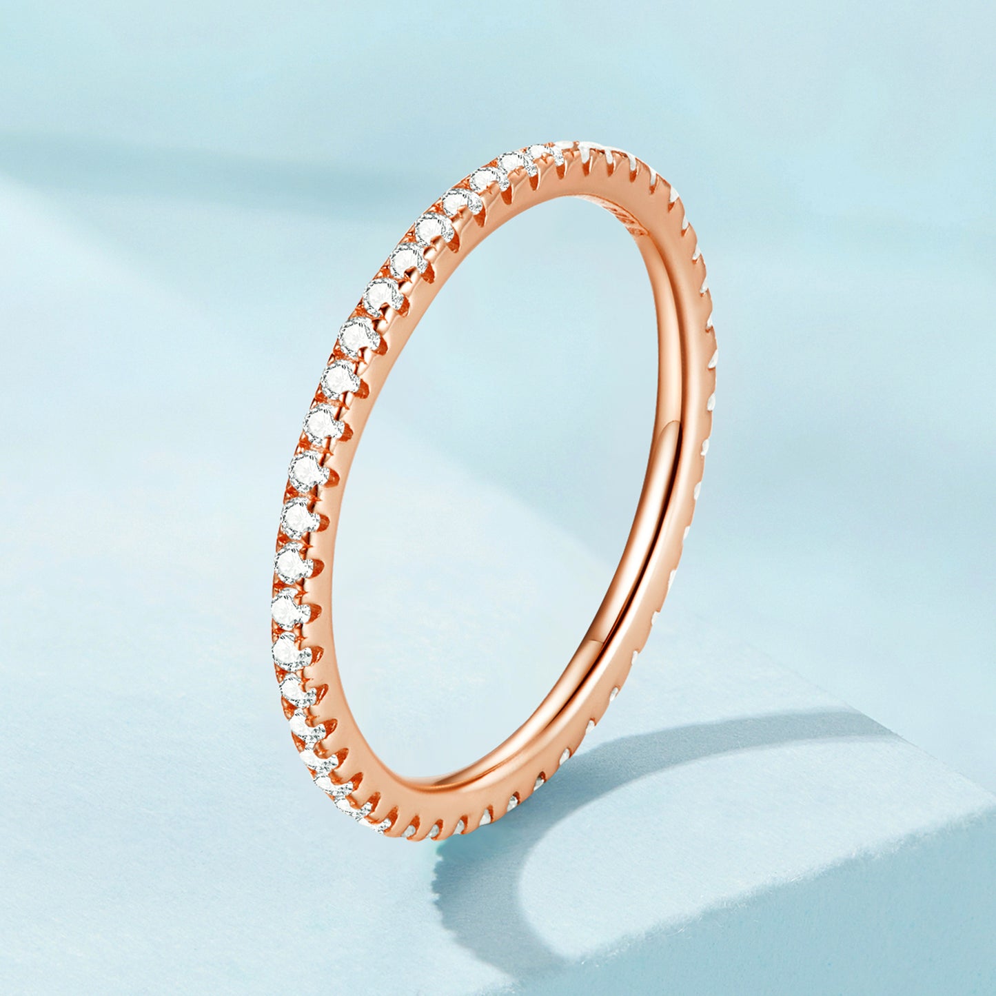 Valoré CZ Eternity Stackable Ring