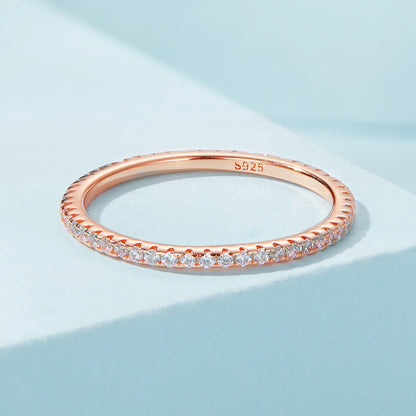 Valoré CZ Eternity Stackable Ring