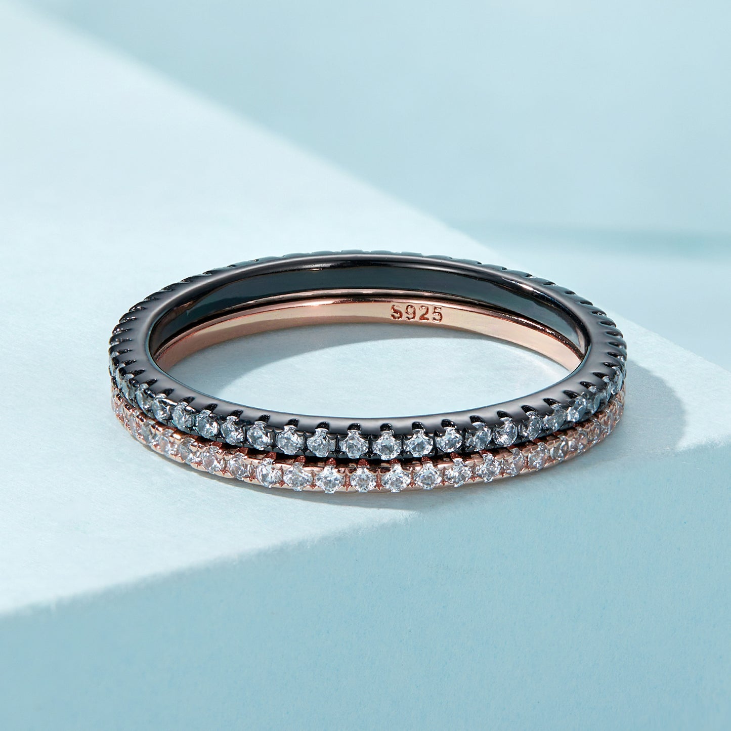 Valoré CZ Eternity Stackable Ring