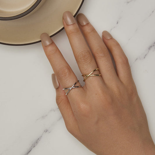 Valoré Infinity X Minimalist Ring